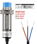 Capacitive Proximity Sensor Switch For Dielectric Objects 18mm M18 Body LJC18A3 Style Capacitive Detector with wiring colors