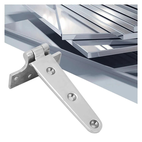 Heavy Duty Sealed Bearing Gate Hinges Stainless Steel Thickened Butt T Type For Left Or Right Doors Built Tough Ultra Smooth