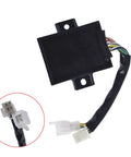 Replacement CDI Ignition Box for Kawasaki Mule 2500 2510 2520 With KAF620A KAF620B KAF620C KAF950A AM105574 shown with connectors