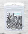Bag of 100 Pieces 3mm x 18mm Stainless Steel Dowel Pins For Shelf Support And Cabinet Fastening Rust Resistant Dowel Pins