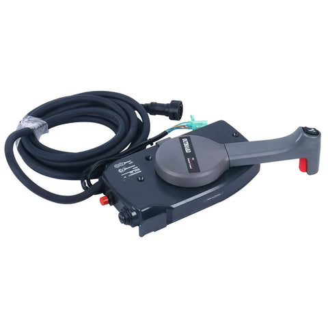 Side Mount Remote Control Box For Yamaha 10 Pins Outboard With Right Hand Operation Plug And Play Marine Grade Weatherproof