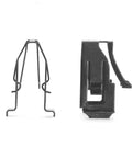 Toyota Sun Visor Clip Retainer Bracket Kit For Right And Left Roof Sun Shield Hasp Durable Mn13 Iron Build Interior Car Trim Fix