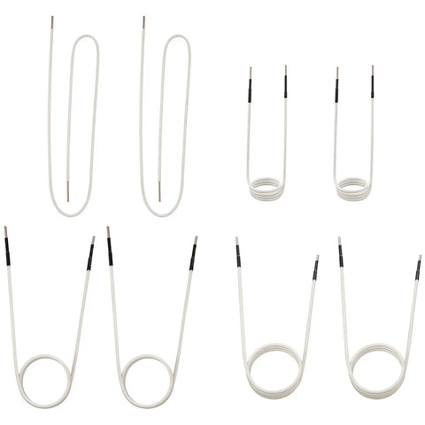 Induction Heater Coil Kit Set With 8 Coils For No Flame Heat And Rusty Bolt Removal Heat Resistant Induction Tool Kit