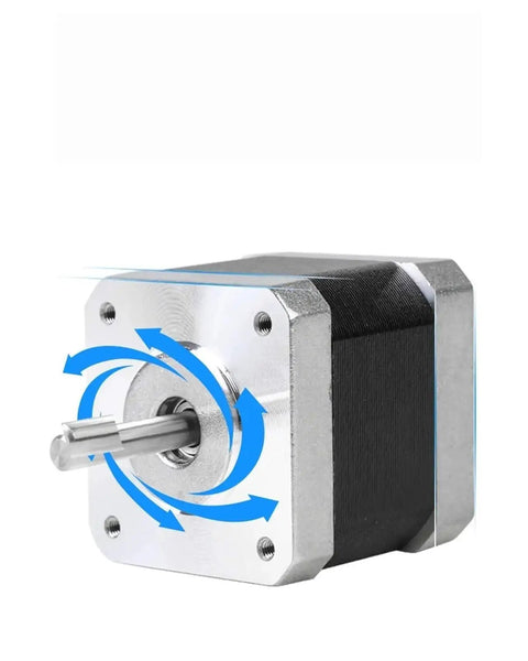 42 34 Stepper Motor For 3D Printer Z Axis 2 Phase 0.8A 1.8 Degree Replacement For CR 10 Ender 3 Ender 5 Series With 0.4 Nm Torque And Beefy Smooth Motion, metal motor shaft