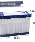 Breathable Lockable Travel Cage Carrier for Birds Pigeons Parrots and Parakeets with secure lock design, 12.6x5.91x8.86in