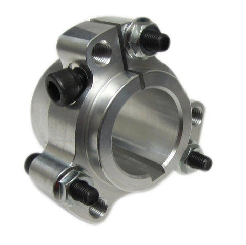 Racing Wheel Hub Kit For Go Karts Front Three Quarters Inch Bearing And Rear Hubs One And A Quarter Inch Bore on white background