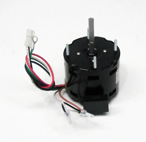 Motor Replacement for Gemini Loren Cook 7173-1580 GC/GN 142/144 Fasco D1100 and Queace 615255 with wiring and shaft visible