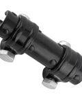 Beefed-Up Three Piece Front Tie Rod Kit With Inner Drag Link, Left Outer Tie Rod End, And Passenger Side Adjusting Sleeve For Ford Excursion 2000-2005 And Ford F-250 F-350 Super Duty 1999-2004, F-450 F-550 1999-2002 DS1438 ES3427 ES3426 black steering link