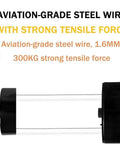 Aviation-grade steel wire, 1.6mm thickness, 300KG tensile strength for use in Motorized Chandelier Hoist Lifter.