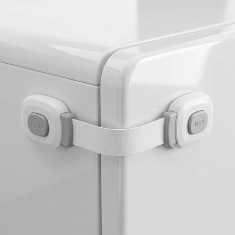 10 Pack Child Safety Cabinet Locks Easy Install Plastic Latches For Cabinets Drawers Fridge Oven Toilet Kitchen Cupboards And Appliances Gray Durable Plastic Construction For Kid Proofing In Every Room