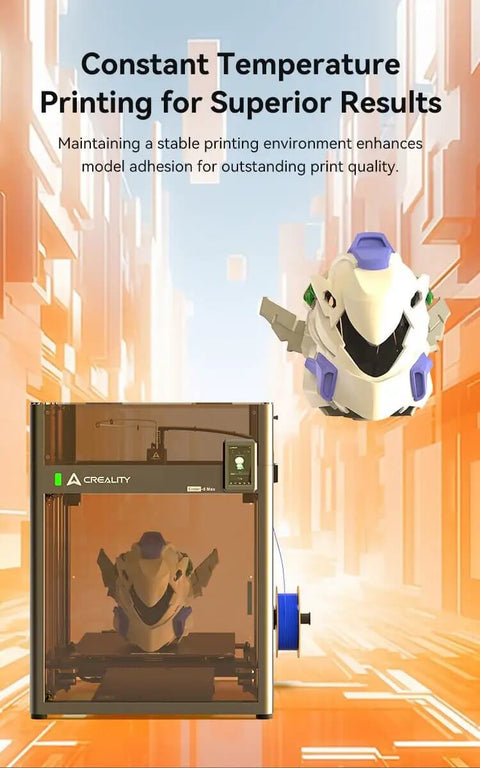 Clear Acrylic Printer Enclosure For Ender 5 Max 3D Printer, Dustproof Protective Cover With Constant Temperature Control, Quiet Noise Reduction