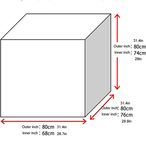Lock Down The Daily Ruckus With These Premium Soundproof Foam Panels And Acoustic Insulation Boards To Build A Chill Podcast Booth Setup For Telecommuting And Studio Recording Grab And Go Ease Anywhere, specifications of a soundproof box with dimensions.