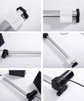 Top Shelf Linear Actuator Slide Block For Electric Push Rod Smooth Low Noise Replacement Part With Internal Threaded Tube and Bully Proof ABS Premium Build on rail.