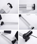 Electric Push Rod Slide Block For Linear Actuators With Low Noise Design And Rock Solid Connection Durable ABS Plastic Metal Composite Replacement Part For Motorized Linear Motion Systems on actuator rail