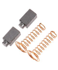 50 Piece Carbon Brush Replacement Kit Premium Graphite Copper Contacts For Rotary Motor Tools includes graphite brushes and copper springs.