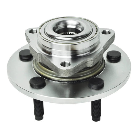 Front Wheel Bearing Hubs Assembly For Dodge Ram 1500 2006 2007 2008, 5 Lug, Beefy 2 Wheel Bearing And Hubs Replacement Set With Front Speed Sensor