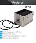 12V DC Push Pull Open Frame Solenoid Electromagnet With 80N Force And 15mm Stroke, 120W, 10A, linear actuator with wires