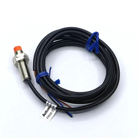 Inductive Proximity Sensor With Motion Detect For Industrial Automation FR08 2DP Non Flush Switch A True Workhorse For Heavy Duty Machinery High Sensitivity Proximity Switch, coiled cable