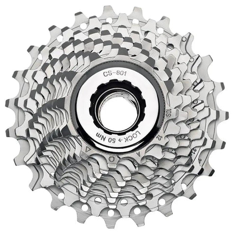 Veloce 10 Speed Cassette Silver For Road Bikes With Ultra Drive Teeth For Smooth Shifts Lockring Included Lightweight 258g