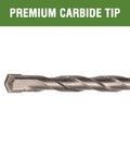 HLOFIZI 3/16 in x 8 in SDS Plus masonry drill bit for concrete