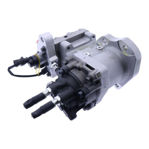 Top Shelf Fuel Injection Pump Replacement For Cummins ISC 83L And ISL 89L Diesel Engines, detailed view of unit with connectors.