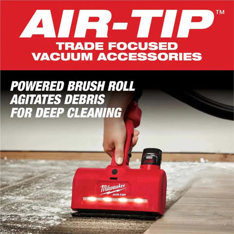 M12 Air Tip Utility Nozzle Gonna Handle Any Mess Without Raising Hell Silver Hand Vac Attachment used for deep cleaning debris.