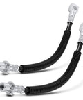 Front Brake Hydraulic Hose Kit For Chevy S10 2000-2003, GMC Sonoma 2000-2003, Isuzu Hombre 2000 Front Left And Right, RWD Replace 8151586520