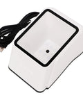 Fast 1D And 2D Barcode Scanner For Quick Mobile Payments And Desktop Use High Speed QR Reader With Accurate Decoding Durable ABS Construction White