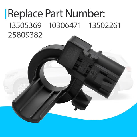 Top Notch Heavy Duty Battery Current Sensor Genuine Replacement 13502261 13505369 for Chevy Colorado and Corvette, showing part detail.