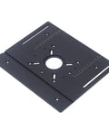 High Grade Router Table Insert Kit With Smooth Crank Handle Height Control For Woodworking zero hassle manual lifting base plate.