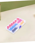 Tapered Silicone Plug Sleeve Kit 35 Pieces For Industrial High Temp Stoppers That Stay Smooth And Nondeforming To Seal Holes Tight And Keep Debris Out While You Work. Assorted silicone plugs in a clear storage case