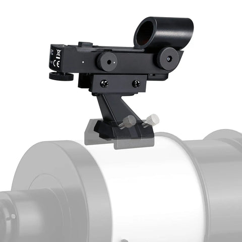 Red Dot Finderscope For Telescopes With Adjustable Brightness LED Dot Star Pointer on telescope with slide-in bracket