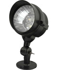 Killer LED Spot Light With Adjustable Knuckle In Black Finish 3W LED Landscape Accent Light Die Cast Aluminum Outdoor Spotlight