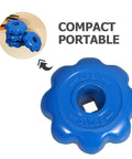 Beefy Aluminum Alloy Gas Cylinder Valve Handle With Anti Slip Grip Replacement 4 Pack Hexagonal Industrial Hand Wheel Knob Set