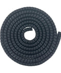 Spiral Wrap Hose Cable Protector 1.25 Inch OD 20 Foot Pre Cut Lengths Beefed Up Heavy Duty Shield For Hydraulic And Pneumatic Hoses