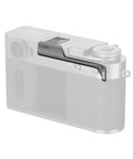 Fujifilm X Half Thumb Grip With Anti Slip Textured Surface And Built In Silicone Pads For Stable One Hand Handling on camera