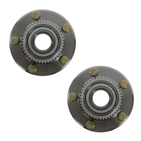 Two Piece Rear Wheel Bearing And Hub Assembly Set For Mitsubishi Lancer 2004-2006 And Outlander 2003-2006 Driver And Passenger Side Replacement