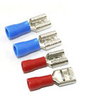 Kickstart Your Projects With These Insulated Butt Piggyback Spade Fork Ring Solderless Crimp Terminals Connectors In A Massive 277 Piece Assortment Kit Covering All Sizes From 22 To 10 AWG For Serious Electricians And DIY Enthusiasts, insulated crimp terminals