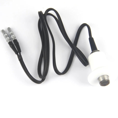 5MHz 12mm High Temperature Ultrasonic Probe Transducer For Thickness Gauge Meter Tester With Dual Lemo 00 Connectors