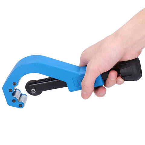 Heavy Duty PVC Tube Cutter With Easy Grip Handle for Effortless Cuts on PVC and Copper Pipes, iron and steel build in hand