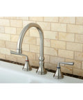 Widespread Kitchen Faucet With Solid Brass Construction Built To Last Drip Free Ceramic Disc Cartridge Polished Brass Finish