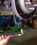 Heavy Duty Ball Joint Separator And Removal Tool Giving You Two Point Three Eighths Inch Extension For No Sweat Suspension Work On Daily Drivers Classic Rides Pickup Trucks SuVs, used on vehicle suspension.
