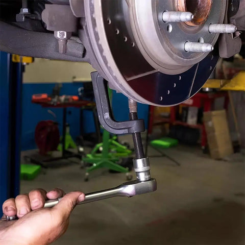 Heavy Duty Ball Joint Separator And Removal Tool Giving You Two Point Three Eighths Inch Extension For No Sweat Suspension Work On Daily Drivers Classic Rides Pickup Trucks SuVs, used on vehicle suspension.