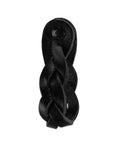 Braided Leather Drawer Pulls Set In Black Six And A Half Inch Length By One Inch Width Fashioned With Durable Leather for Drawer Handle