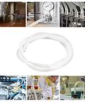 Hooshing silicone tubing, clear 2mm ID x 4mm OD, 10 ft, food-grade for home brewing and winemaking