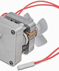 Universal 2.0 RPM Auger Motor Replacement For Most Pellet Grills 120V 60Hz Two Pole With UL1332 Wiring Durable Gears For Even Cooking And Longer Lifespan showing motor and wiring