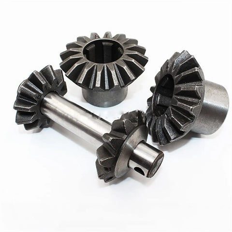 Heavy Duty Electric Tricycle Gear Box Kit With Planetary Differential, Rear Axle Bevel Gear, Pinion Gear And Shaft components