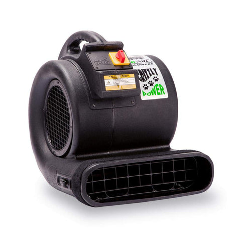 Grizzly Gp1 1 HP 3550 CFM Carpet Dryer And Floor Mover Heavy Duty For Water Damage Restoration And Pet Cage Drying