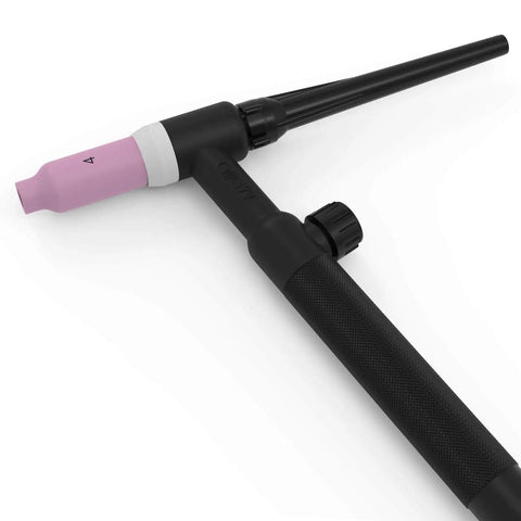 Lift TIG Torch 150A Air Cooled Welding Gun For TL-195S TL-200M TL-250M Pro Welding Machines With 4M Cable WP-17V Collet Body Alumina Ceramic Cups Long And Short Back Caps