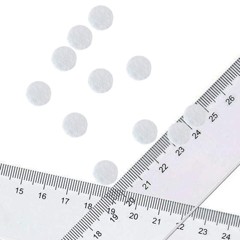 200 Pcs Microdermabrasion Cotton Filters Replacement 10 mm Universal Fit Diamond Dermabrasion Vacuum Filters with rulers